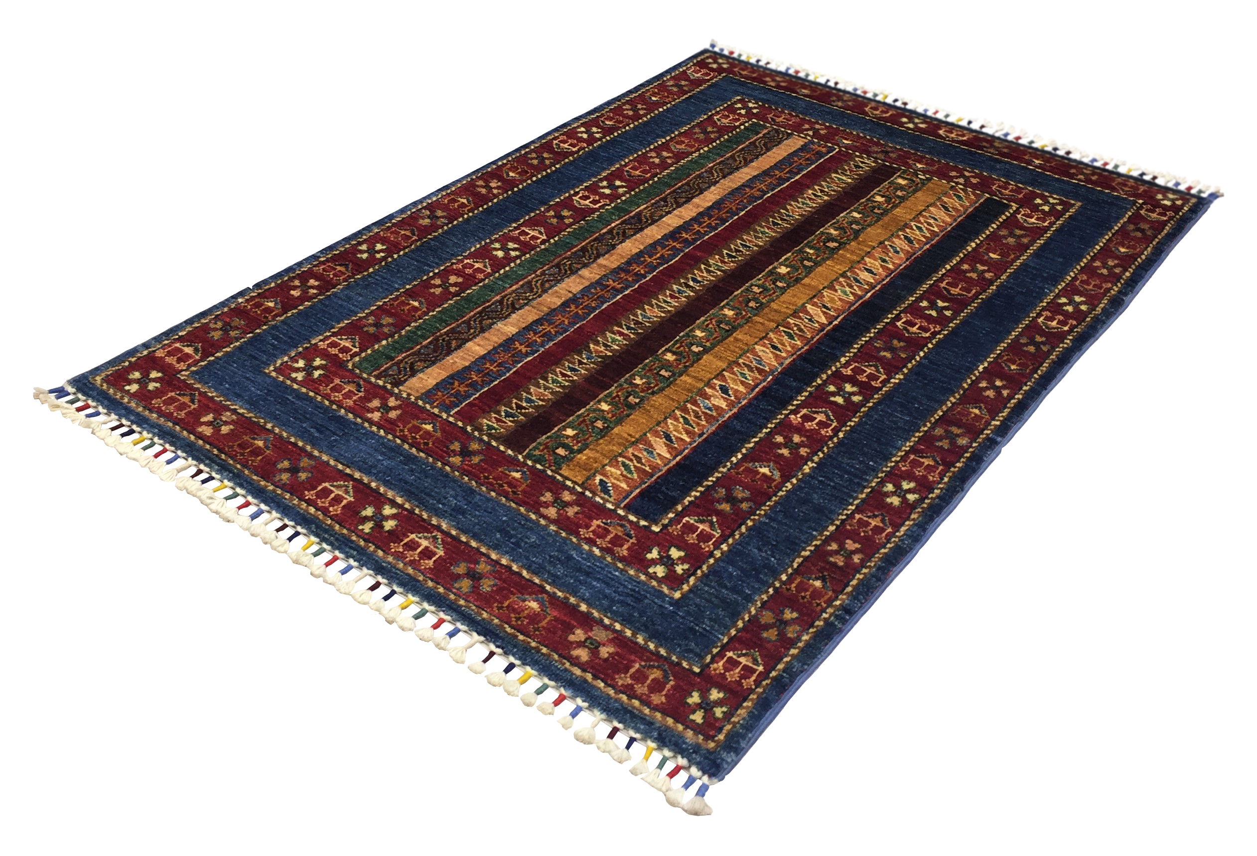 Şirvan Bicolor Carpet 130 X 87 cm - Alfombras de Estambul -  Turkish Carpets - Alfombras de Estambul