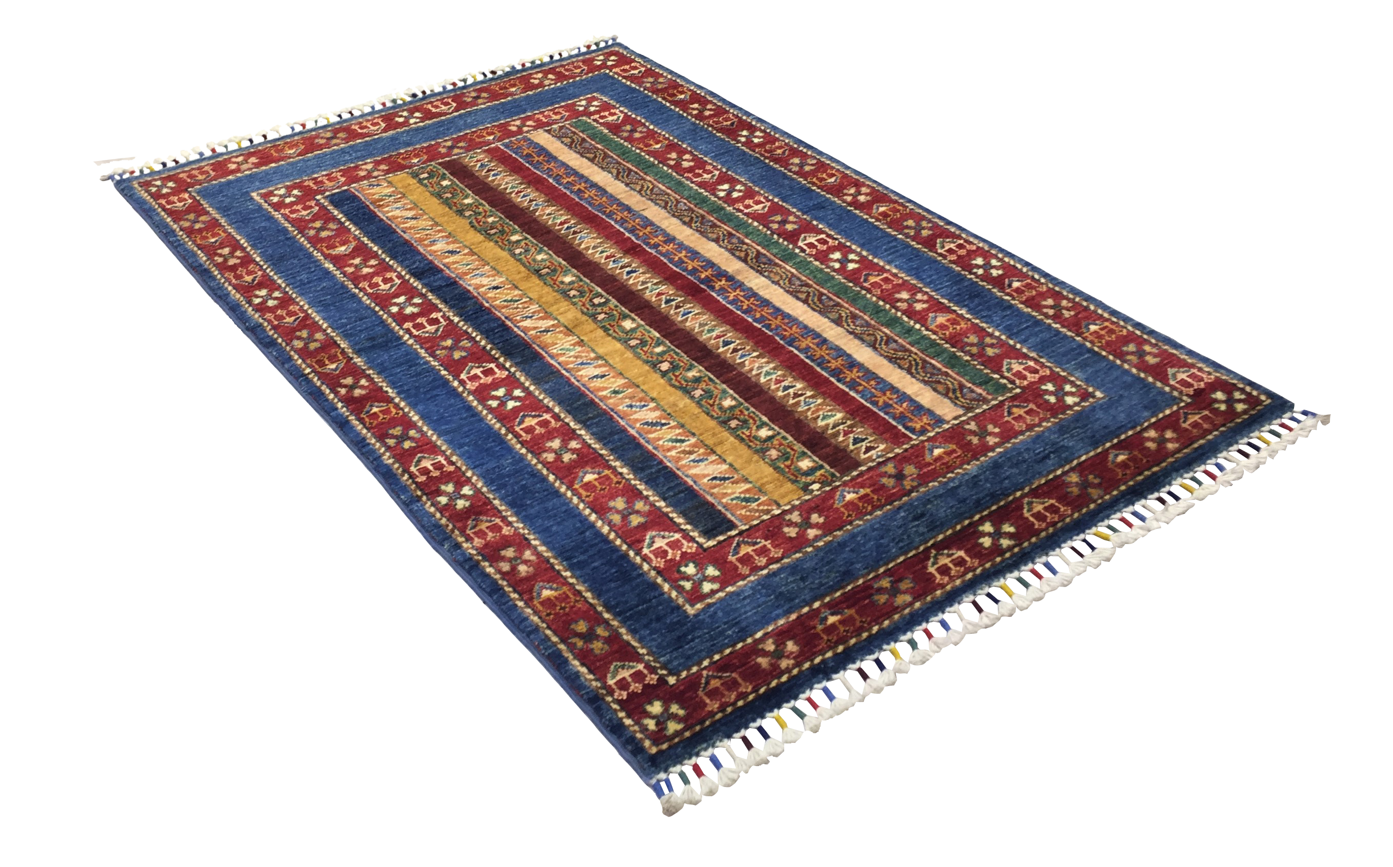 Şirvan Bicolor Carpet 130 X 87 cm - Alfombras de Estambul -  Turkish Carpets - Alfombras de Estambul