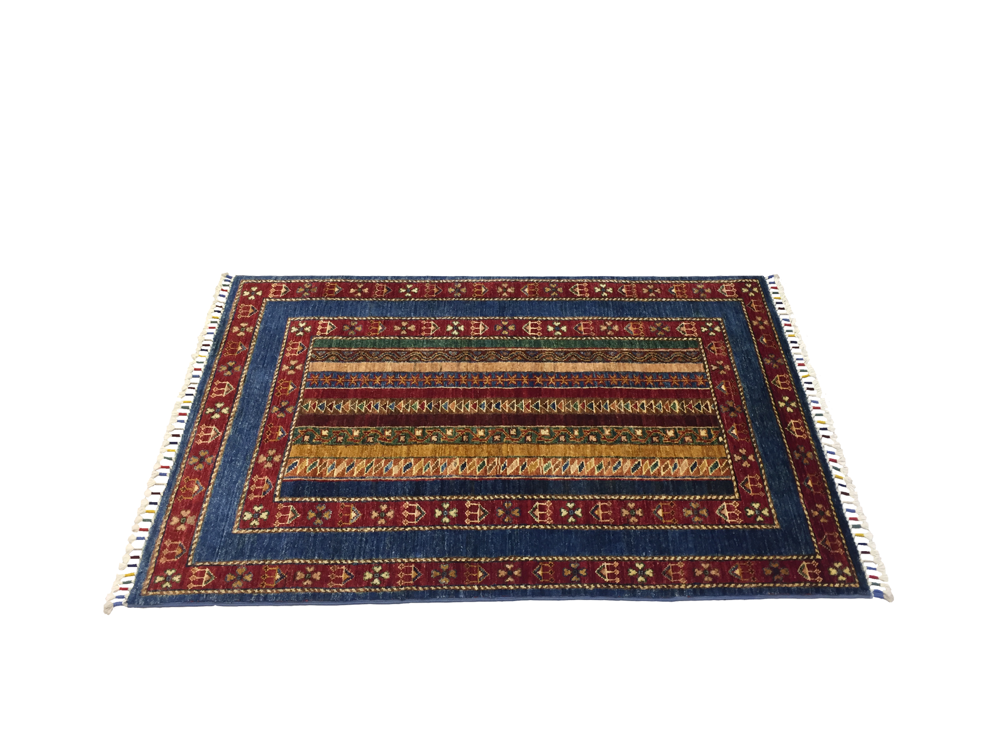 Şirvan Bicolor Carpet 130 X 87 cm - Alfombras de Estambul -  Turkish Carpets - Alfombras de Estambul