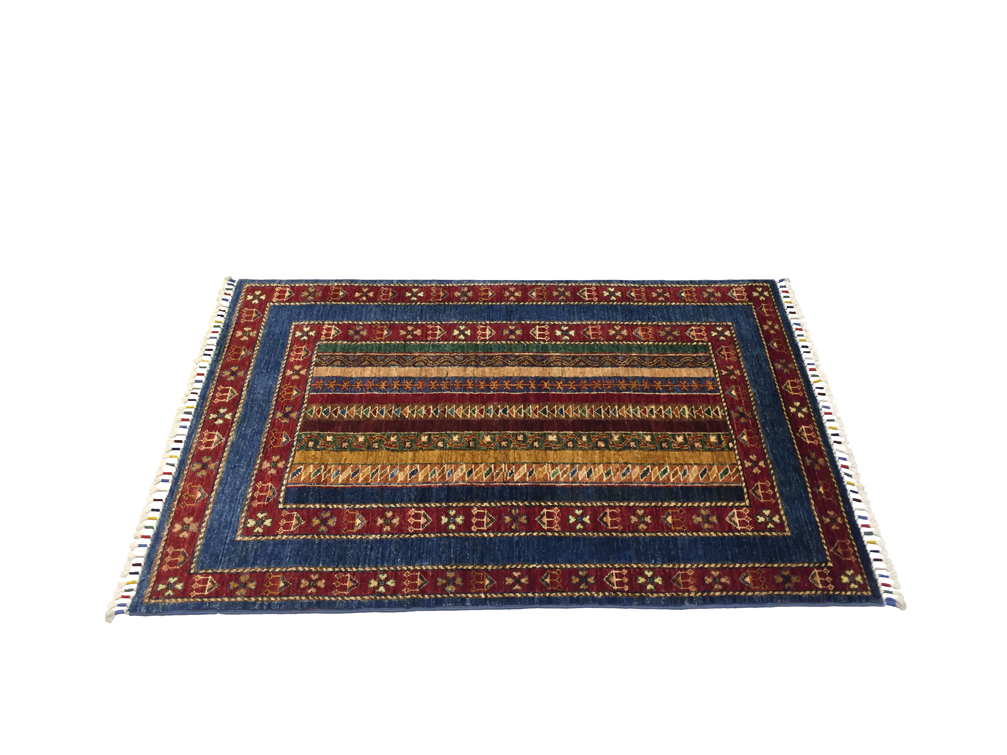 Şirvan Bicolor Carpet 130 X 87 cm - Alfombras de Estambul -  Turkish Carpets - Alfombras de Estambul