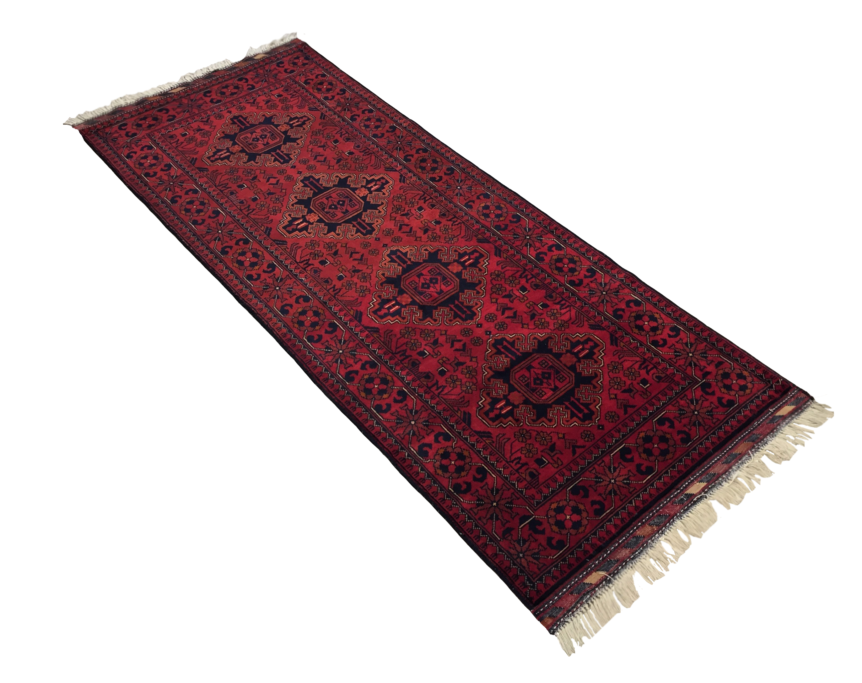 Kunduz Bicolor Carpet 189 X 77 cm - Alfombras de Estambul -  Turkish Carpets - Alfombras de Estambul