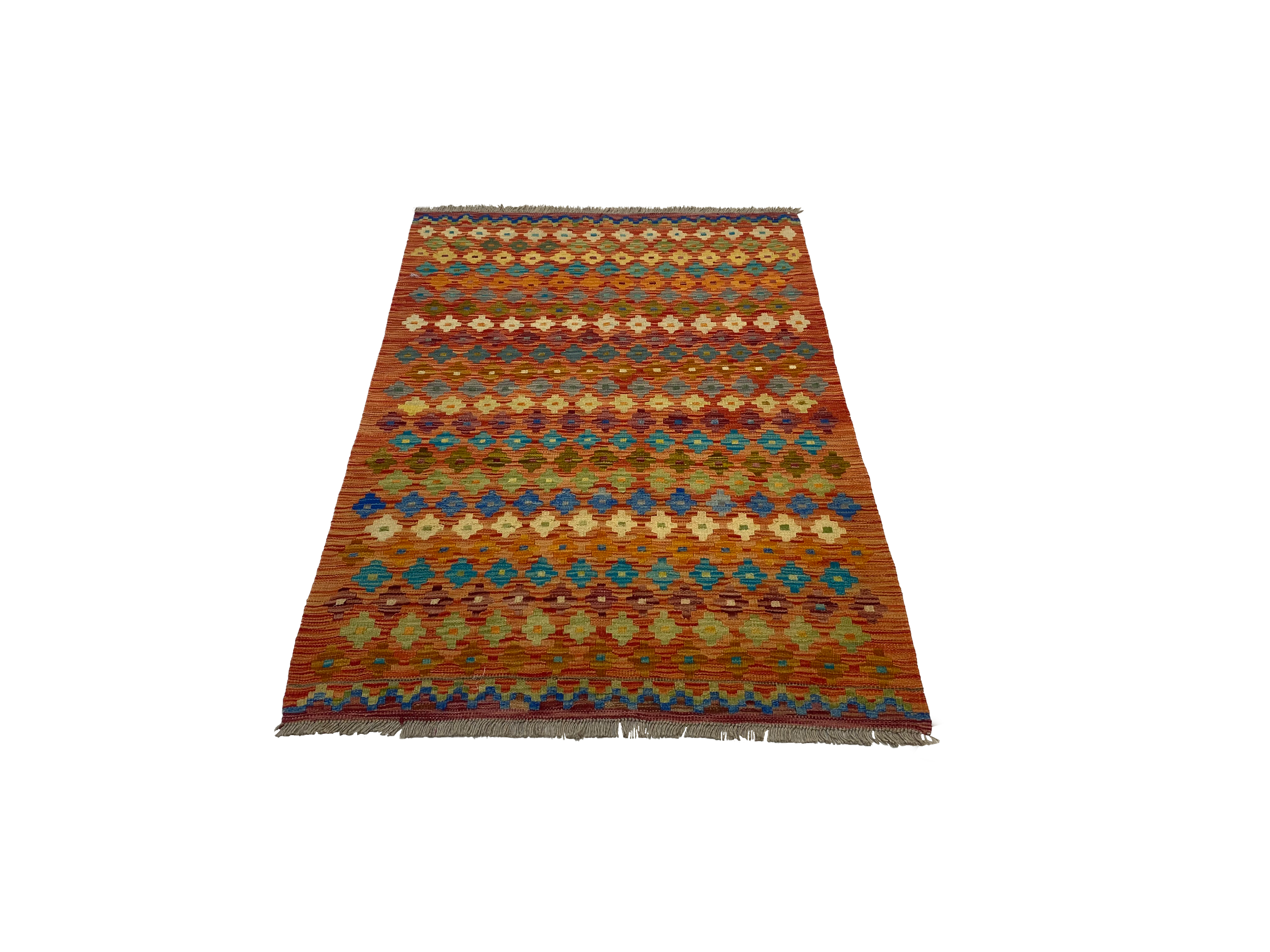 Handmade Turkish Kilim 100 X 149 cm - Alfombras de Estambul -  Kilim - Alfombras de Estambul