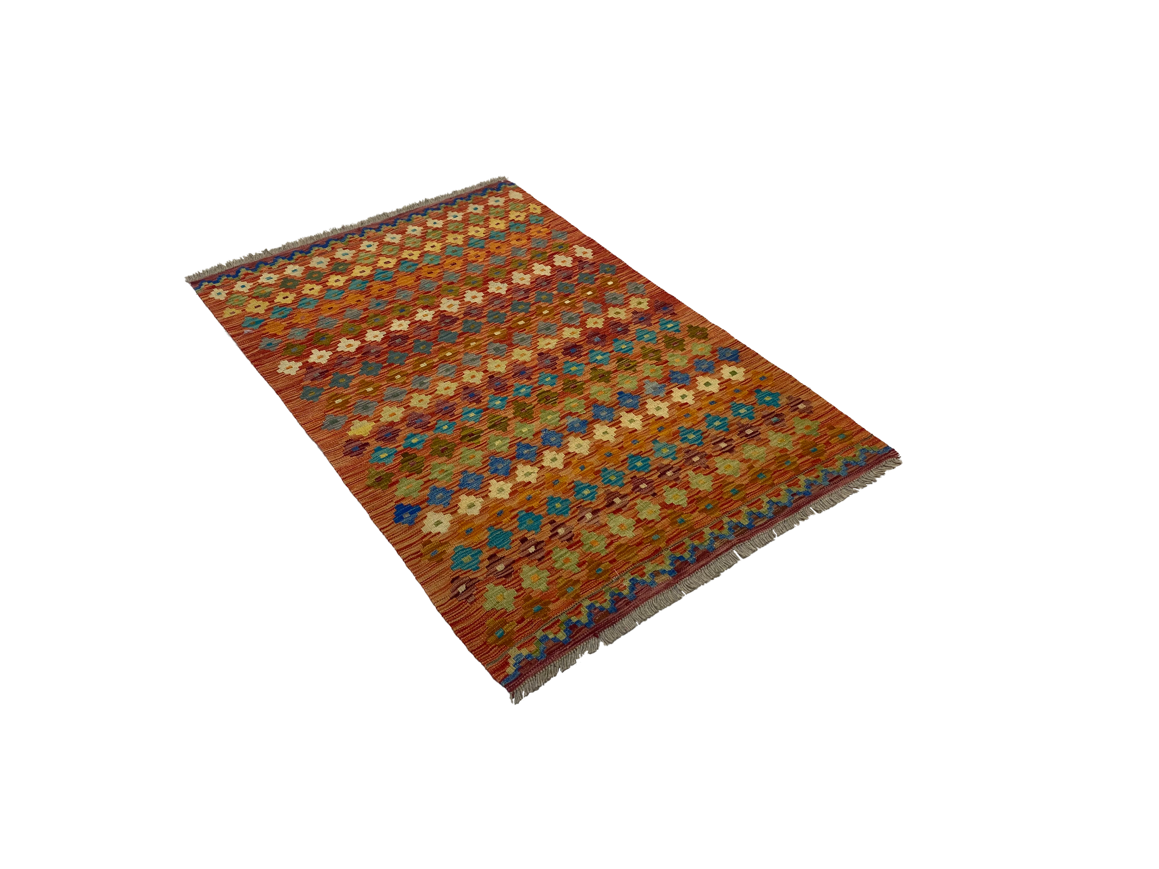 Handmade Turkish Kilim 100 X 149 cm - Alfombras de Estambul -  Kilim - Alfombras de Estambul