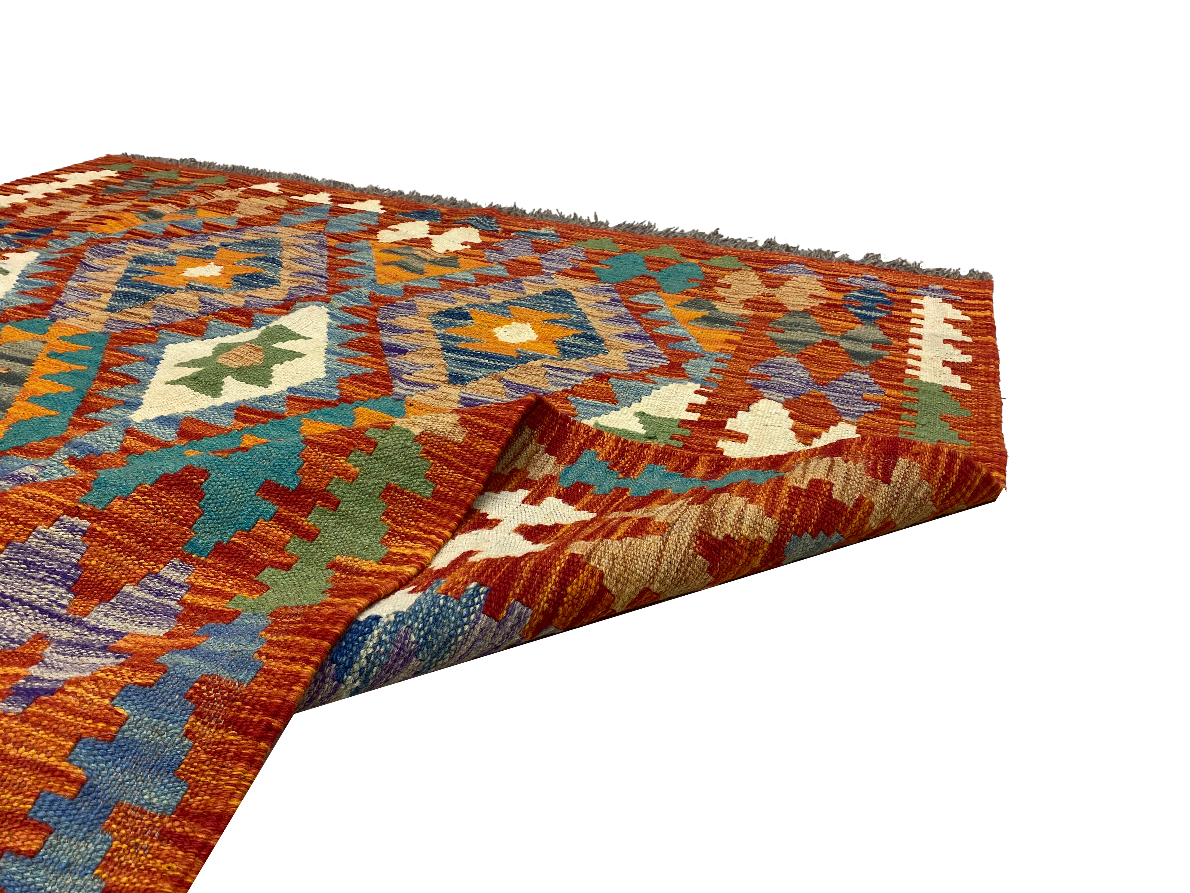 Handmade Turkish Kilim 129 X 171 cm - Alfombras de Estambul -  Kilim - Alfombras de Estambul