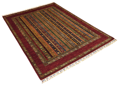 Şirvan Bicolor Carpet 209 X 155 cm - Alfombras de Estambul -  Turkish Carpets - Alfombras de Estambul
