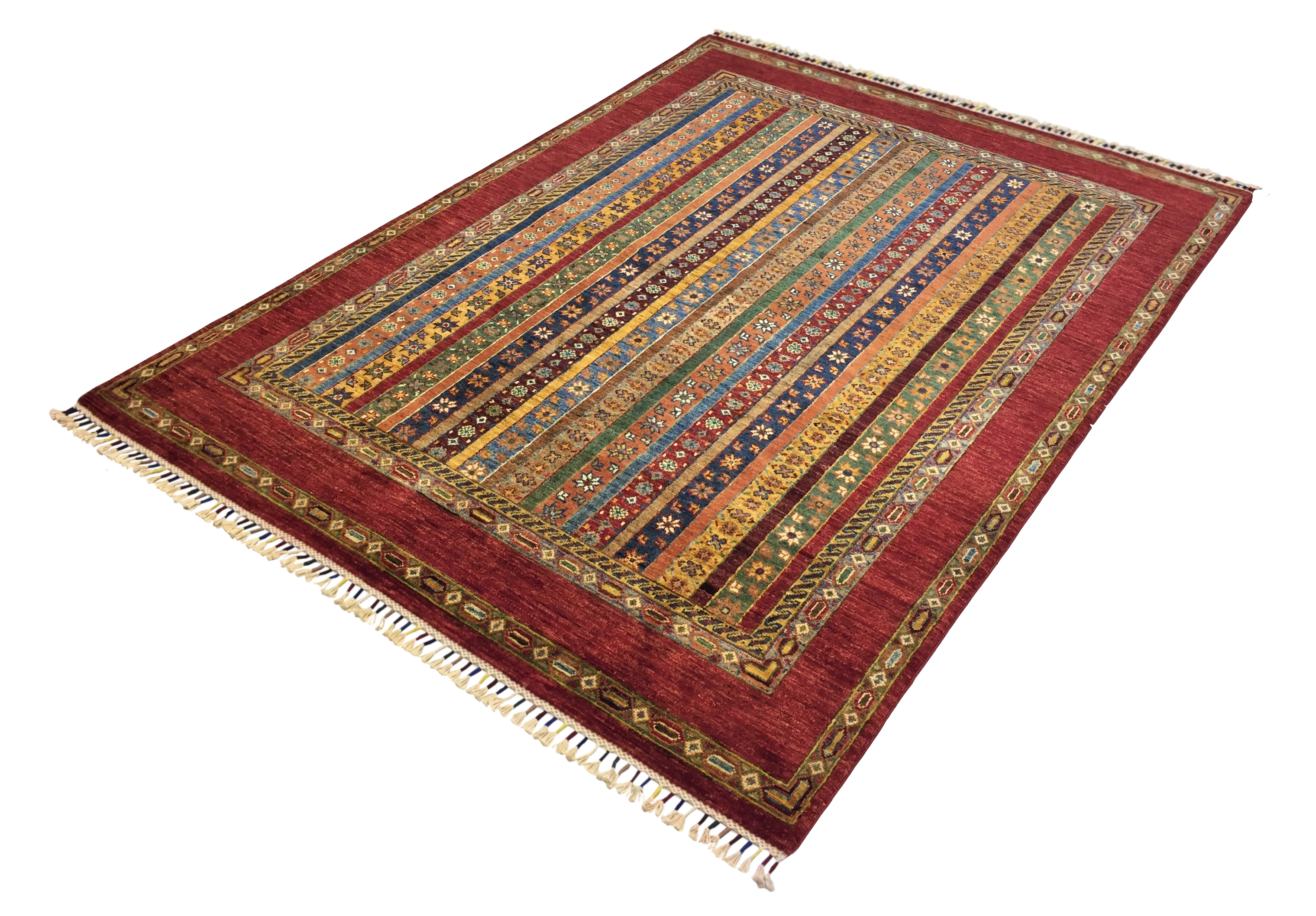 Şirvan Bicolor Carpet 209 X 155 cm - Alfombras de Estambul -  Turkish Carpets - Alfombras de Estambul