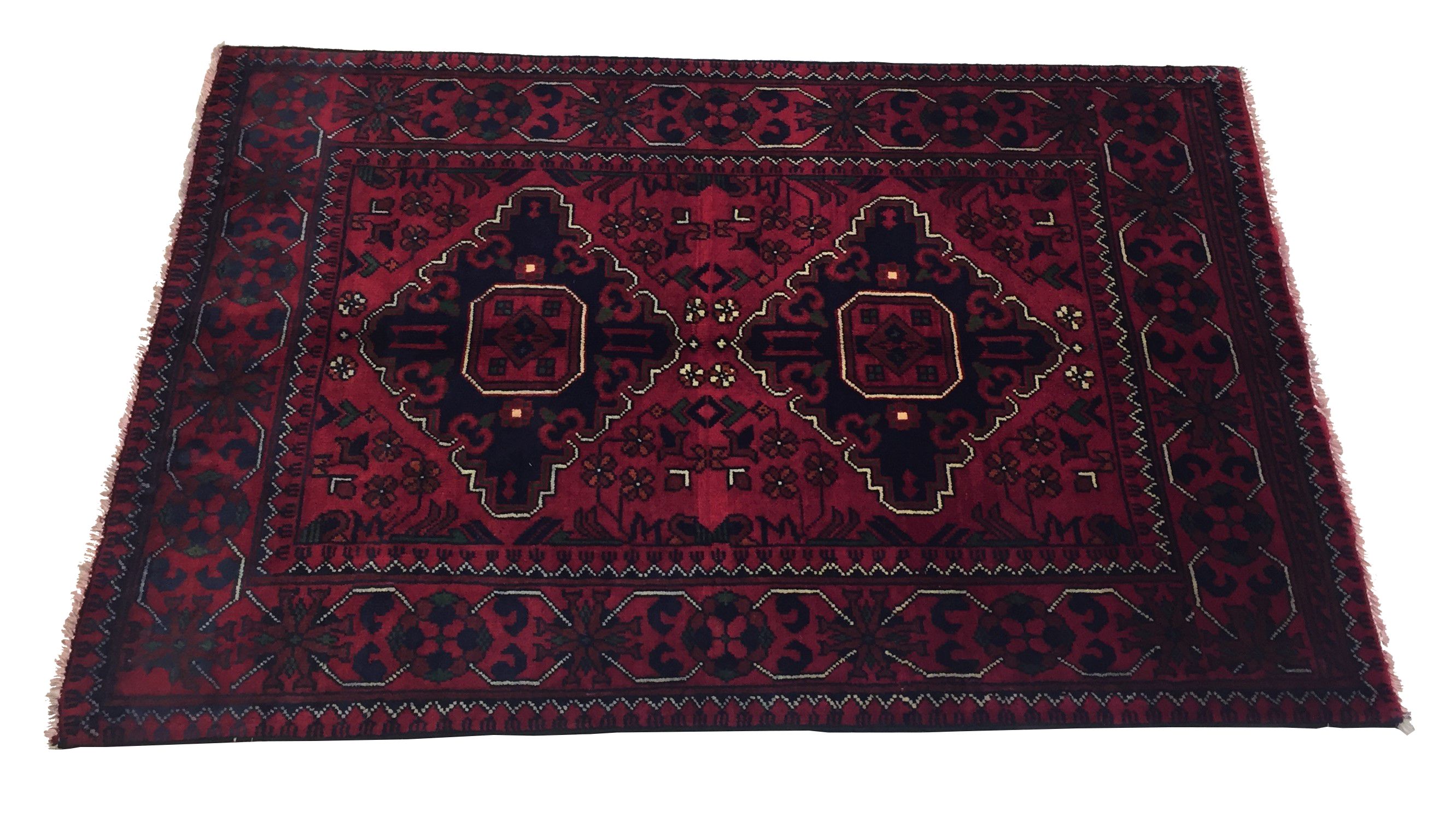 Kunduz Bicolor Carpet 114 X 80 cm - Alfombras de Estambul -  Turkish Carpets - Alfombras de Estambul