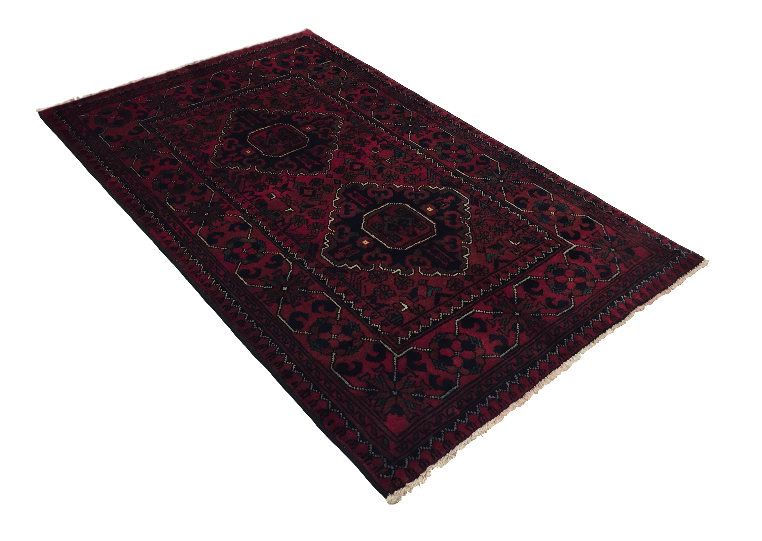 Kunduz Bicolor Carpet 122 X 78 cm - Alfombras de Estambul -  Turkish Carpets - Alfombras de Estambul