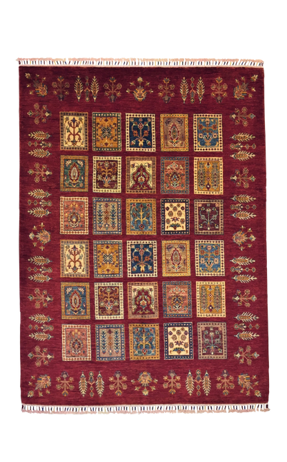 Şirvan Bicolor Carpet 206 X 155 cm - Alfombras de Estambul -  Şirvan - Alfombras de Estambul