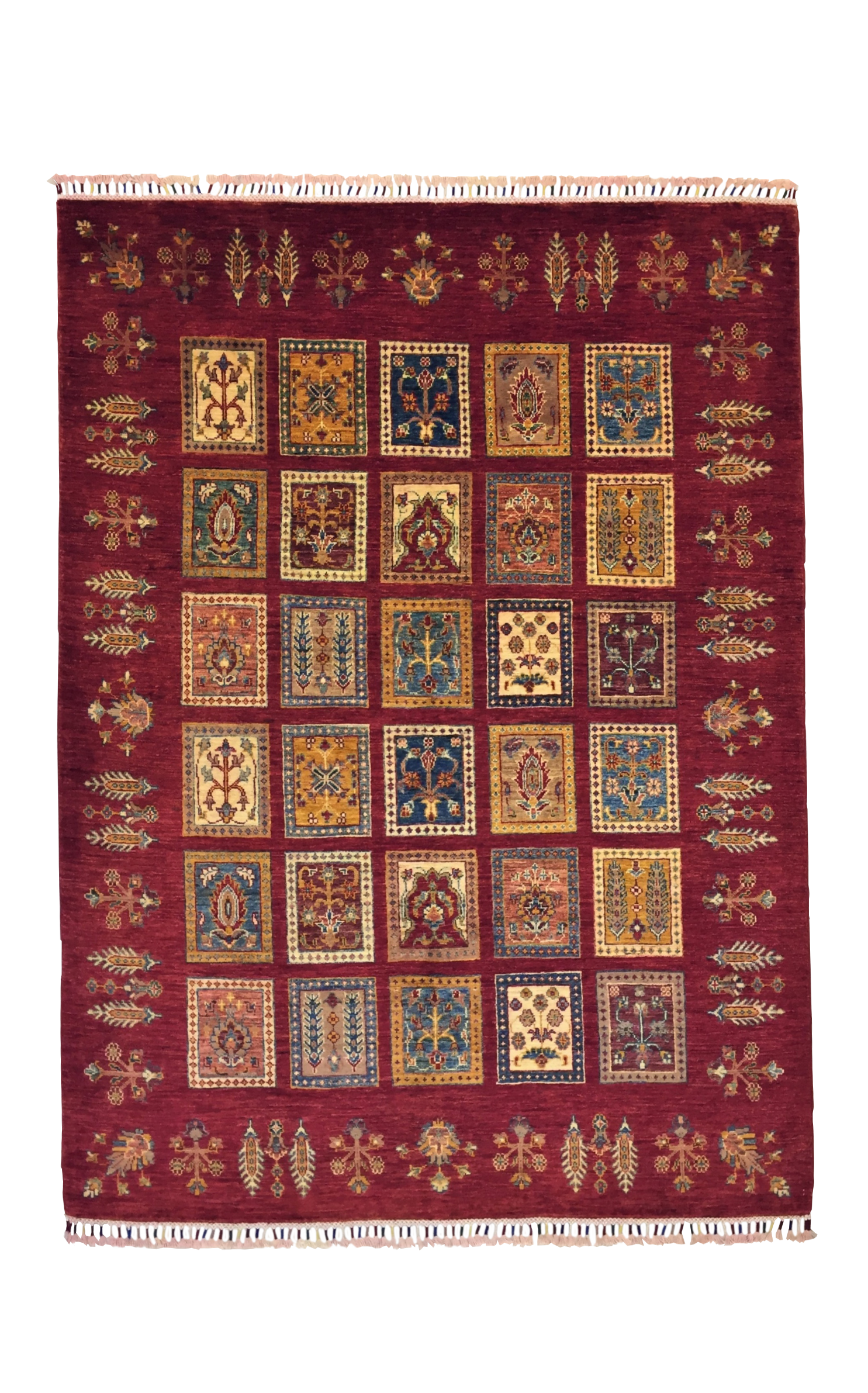Şirvan Bicolor Carpet 206 X 155 cm - Alfombras de Estambul -  Şirvan - Alfombras de Estambul