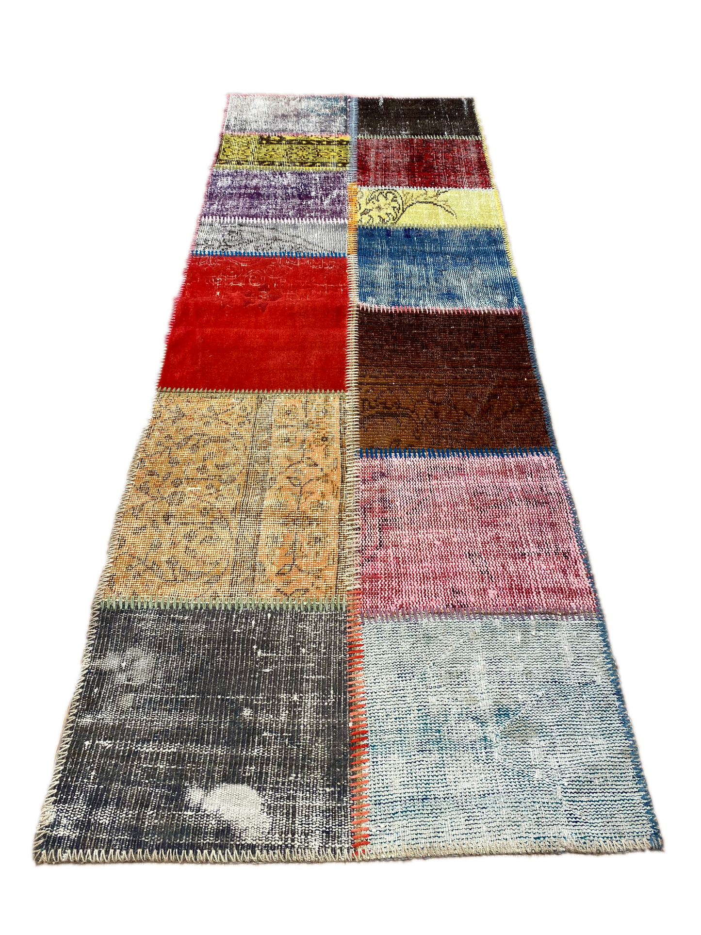Patchwork Carpet 80 X 200 cm - Alfombras de Estambul -  Patchwork - Alfombras de Estambul