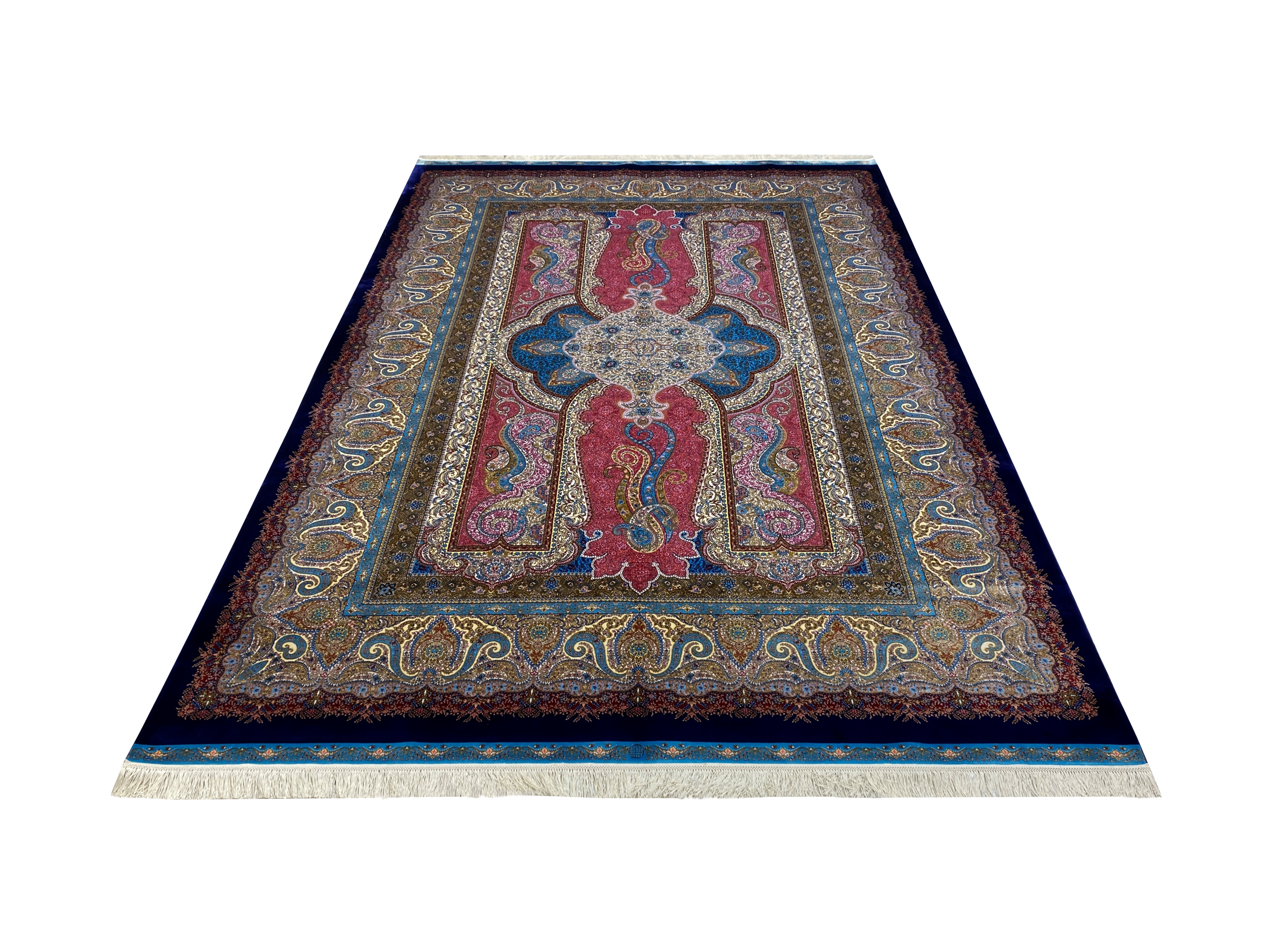 Alfombra de seda clásica 342A