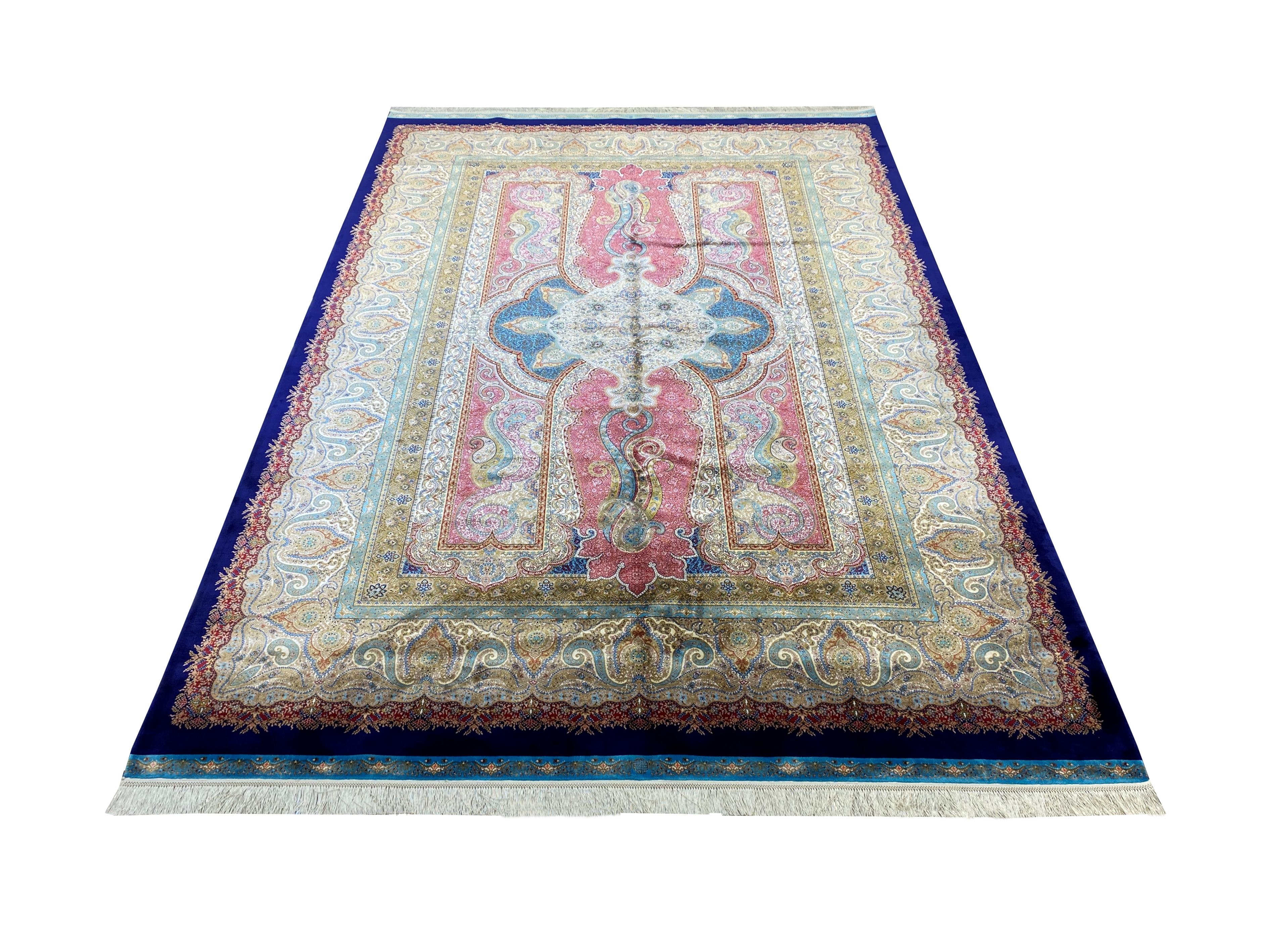 Alfombra de seda clásica 342A