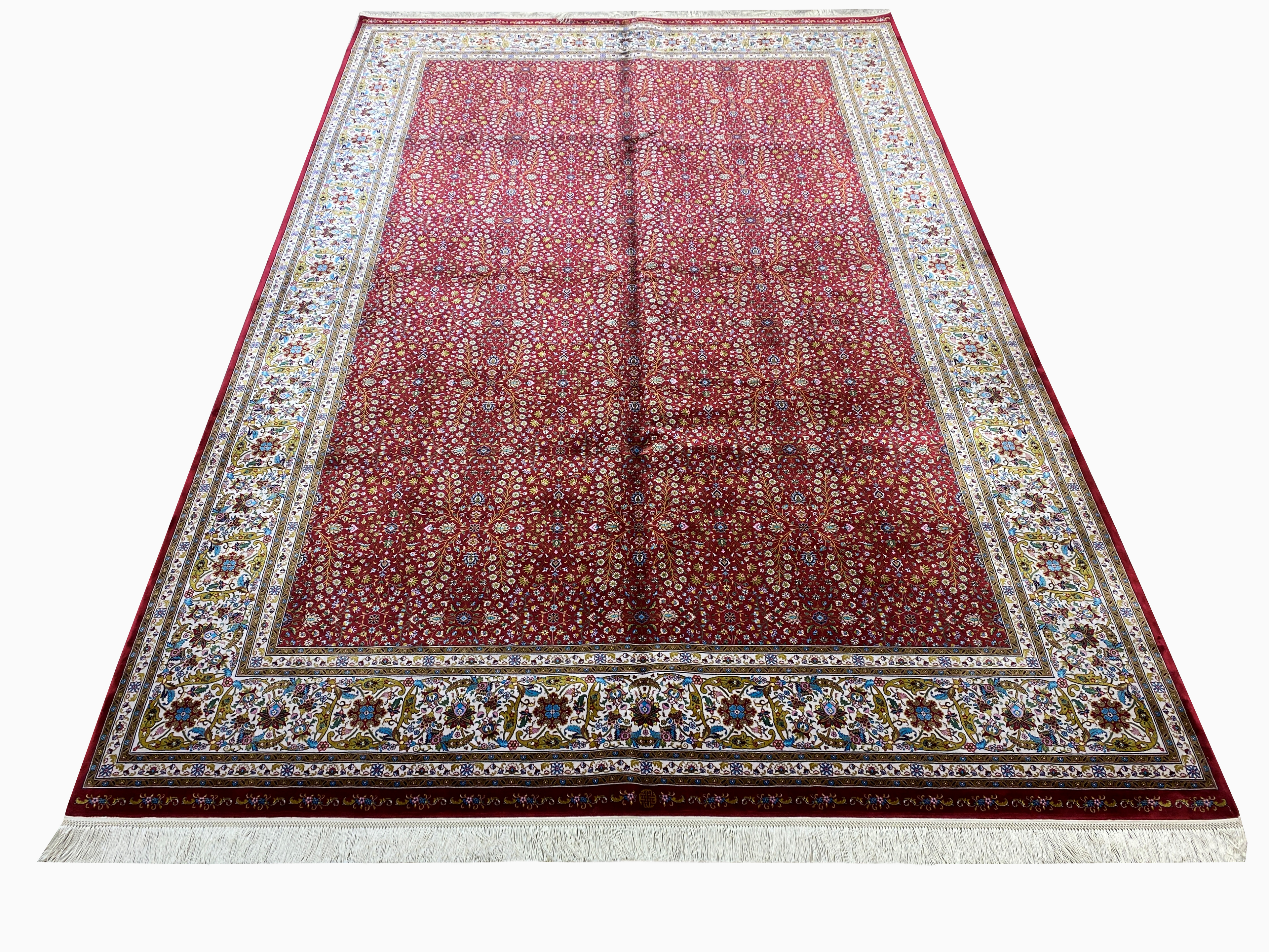 Alfombra de seda clásica 344A