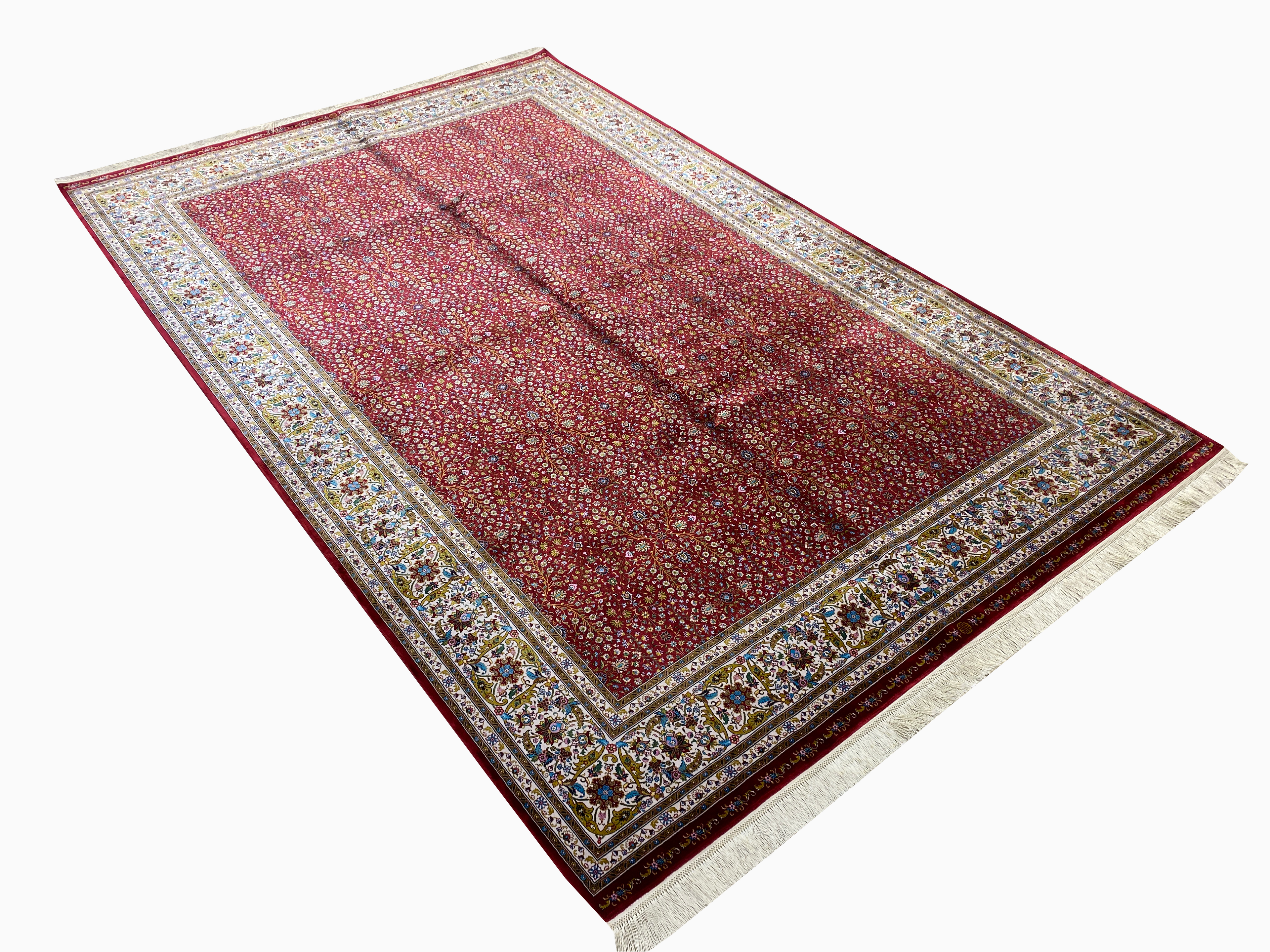 Alfombra de seda clásica 344A