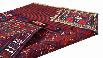 %100 Handmade Carpet Bakhtiari 110 X 233 cm