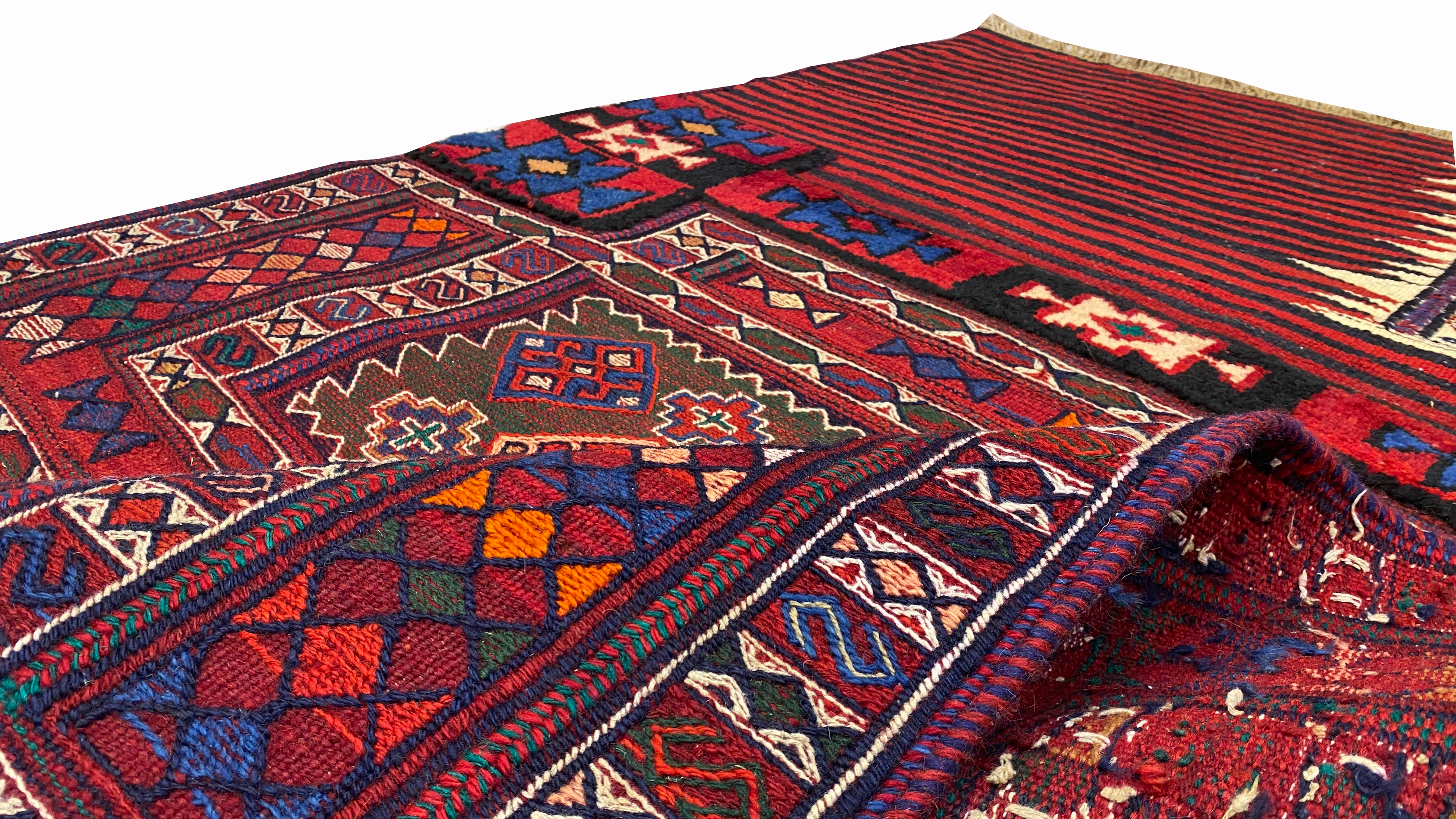 %100 Alfombra hecha a mano Bakhtiari 110 X 233 cm