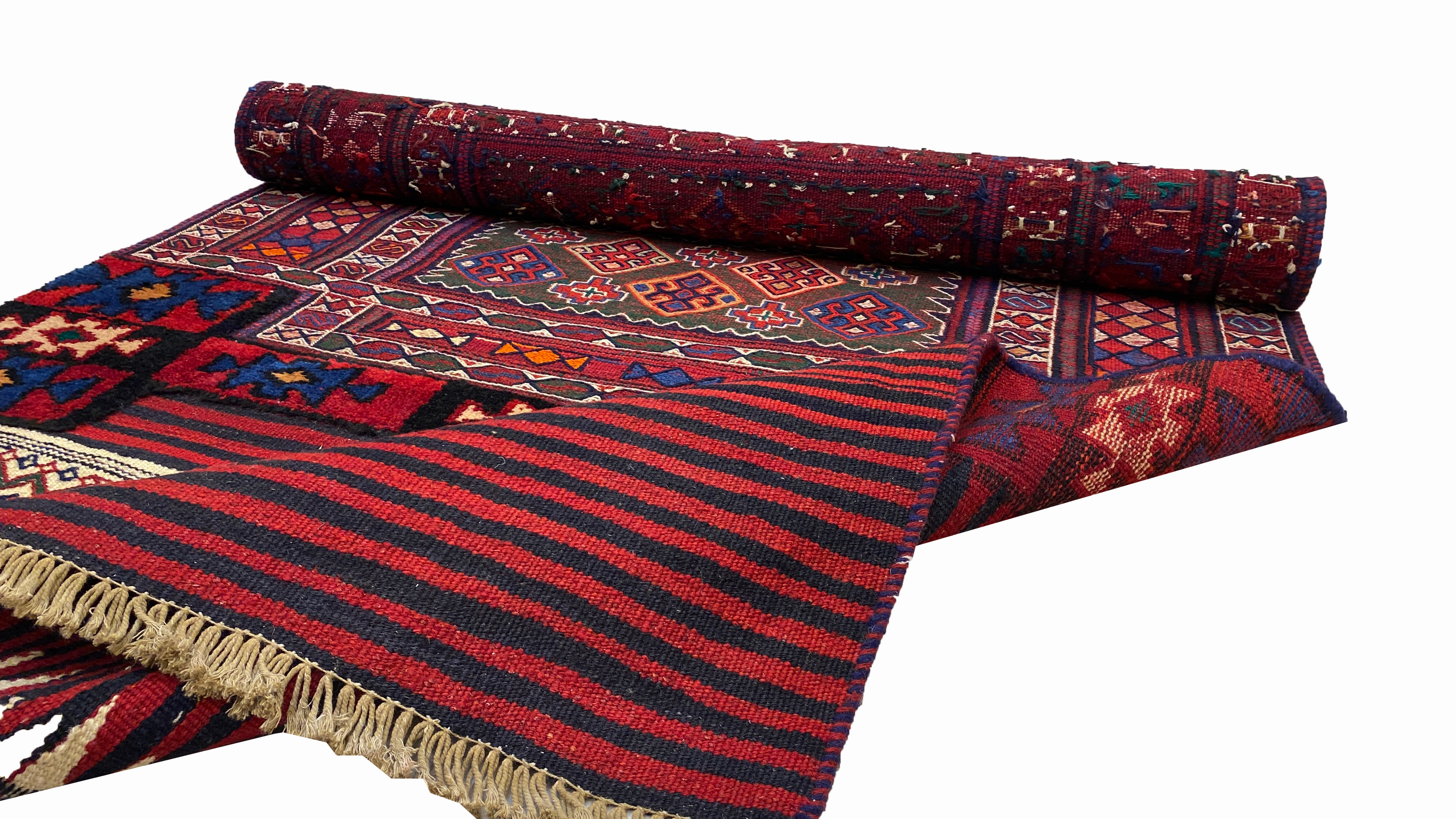 %100 Alfombra hecha a mano Bakhtiari 110 X 233 cm