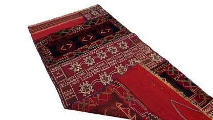 %100 Handmade Carpet Bakhtiari 106 X 216 cm