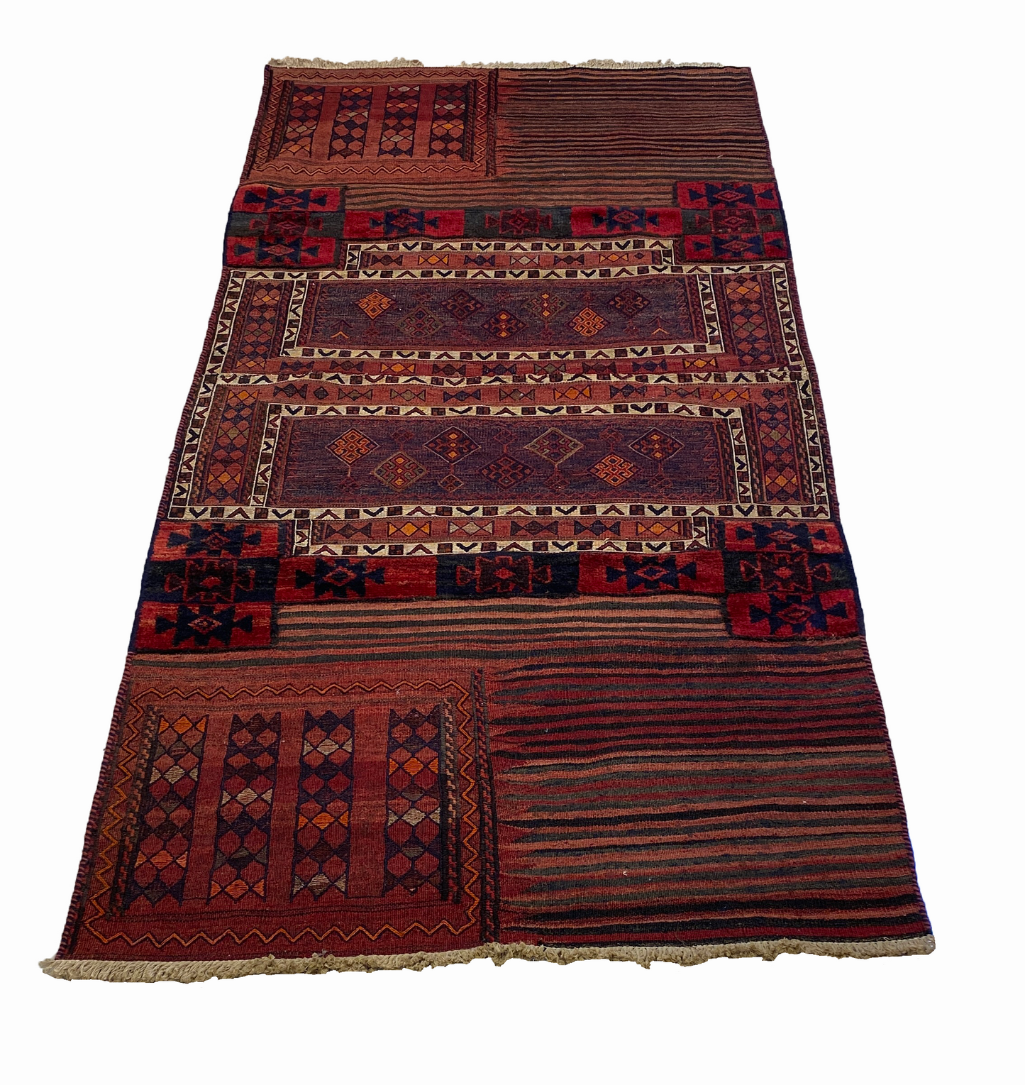 %100 Handmade Carpet Bakhtiari 106 X 220 cm