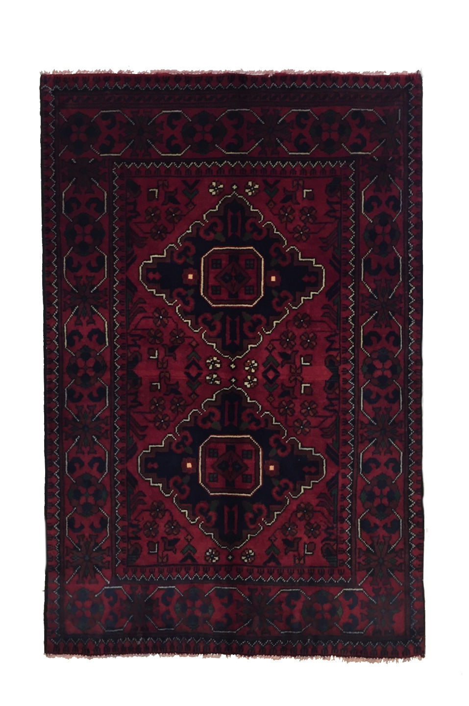Kunduz Bicolor Carpet 114 X 80 cm - Alfombras de Estambul -  Kunduz - Alfombras de Estambul