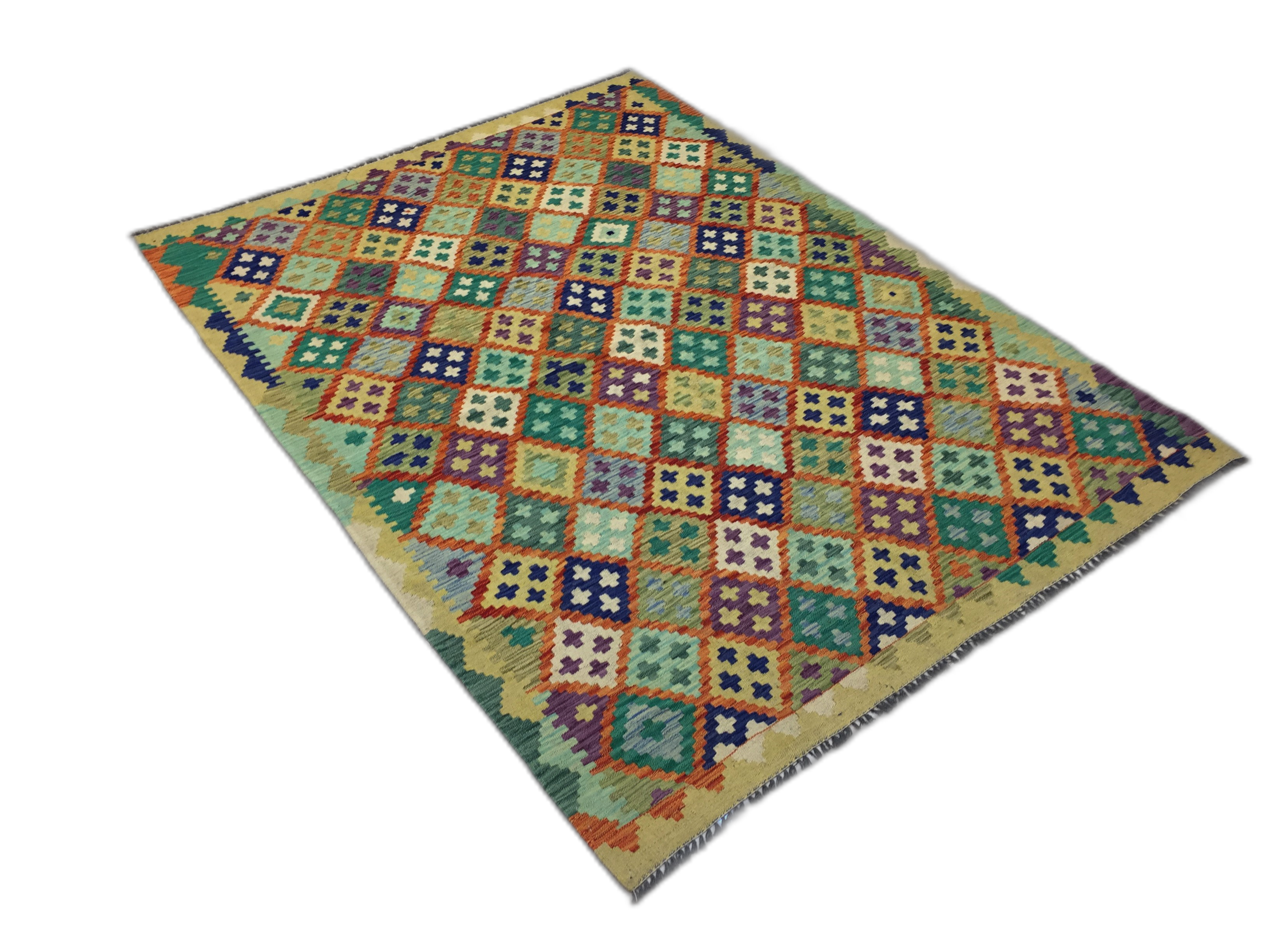 Kilim 151 X 202 cm - Alfombras de Estambul -  Turkish Kilims - Alfombras de Estambul