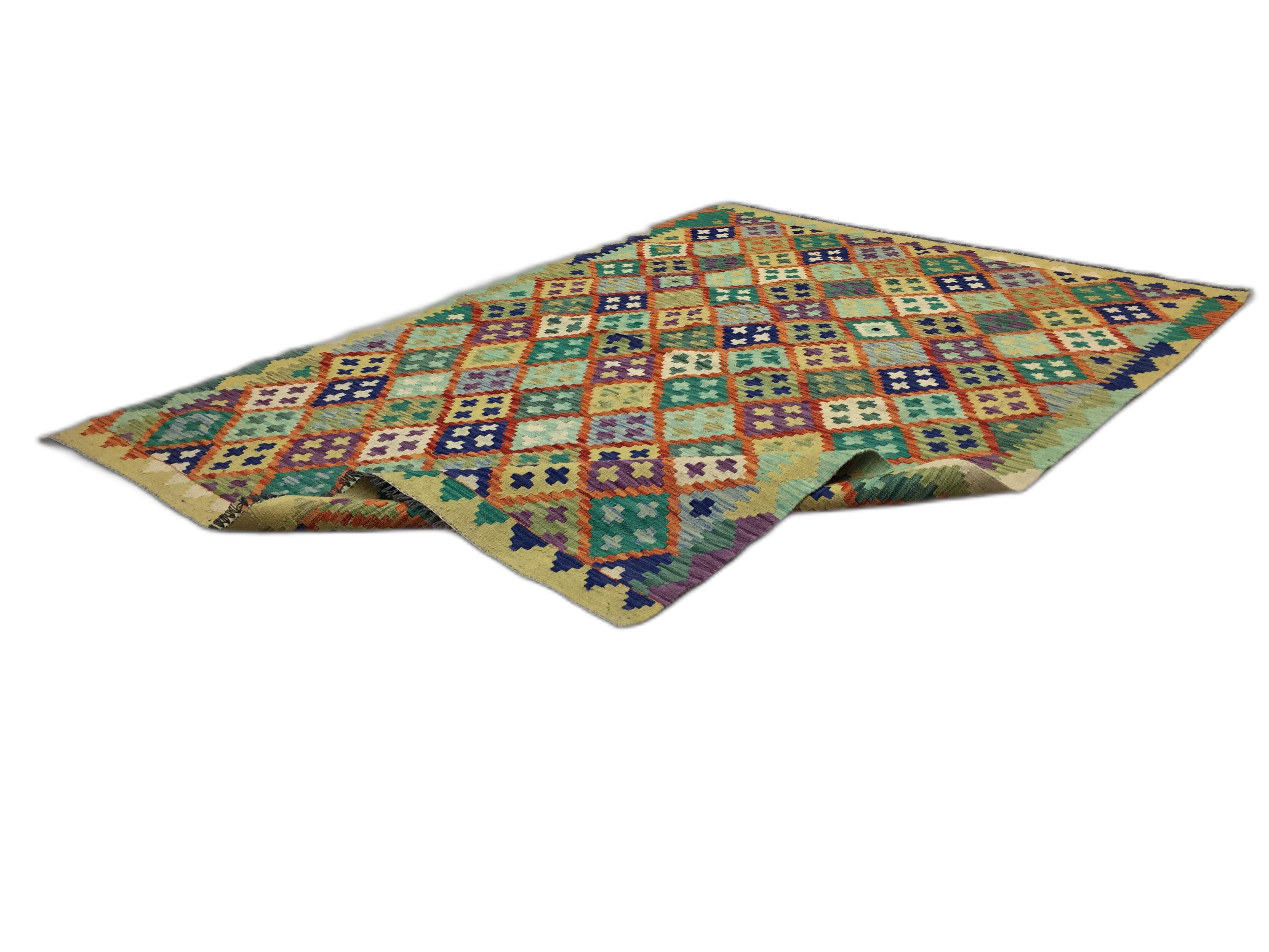 Kilim 151 X 202 cm - Alfombras de Estambul -  Turkish Kilims - Alfombras de Estambul